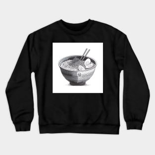 Tonkotsu Ramen Illustration Crewneck Sweatshirt